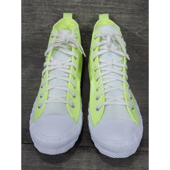 Converse UNT1TL3D Not A Chuck Yellow Hi top Shoes Size 11.5 Mens - Picture 4 of 9